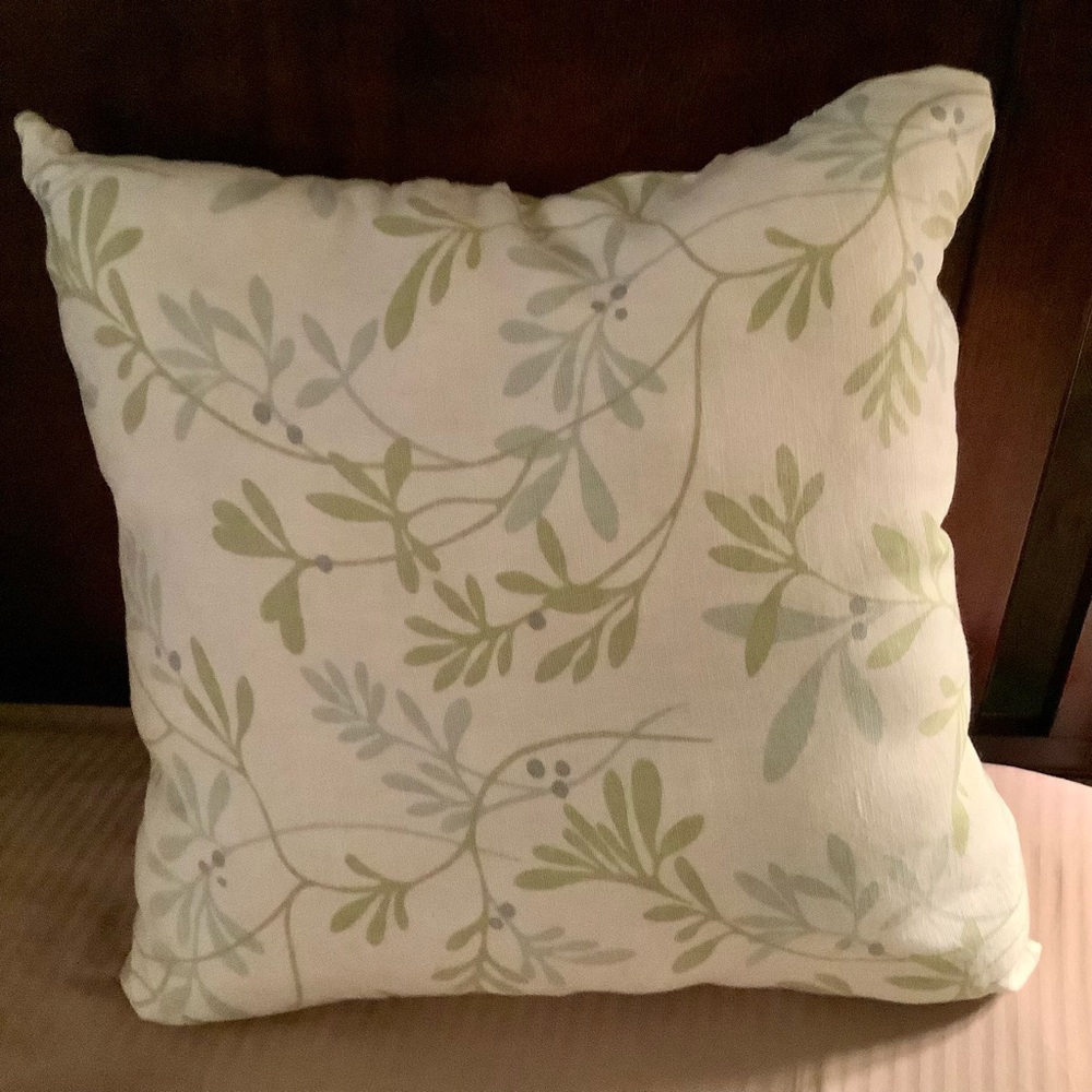‘Pillow Talk’ custom decorative pillow